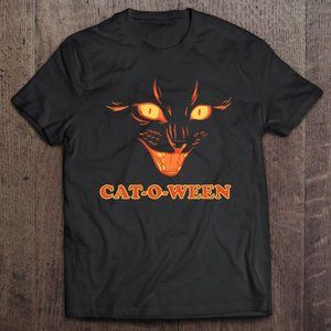 Happy Halloween Scary Cat Spooky Shirt
